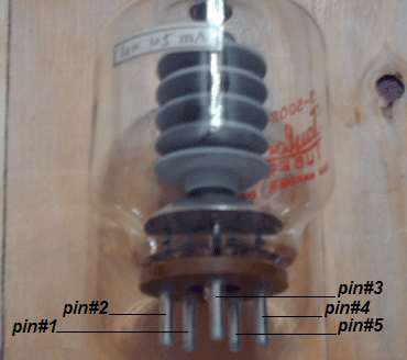 learn the pin arrangement and numbering of the 3-500Z Amplifier Tube
